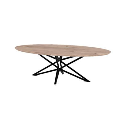 Eettafel Kaz Slim Ovaal 180 x 110 cm                                                