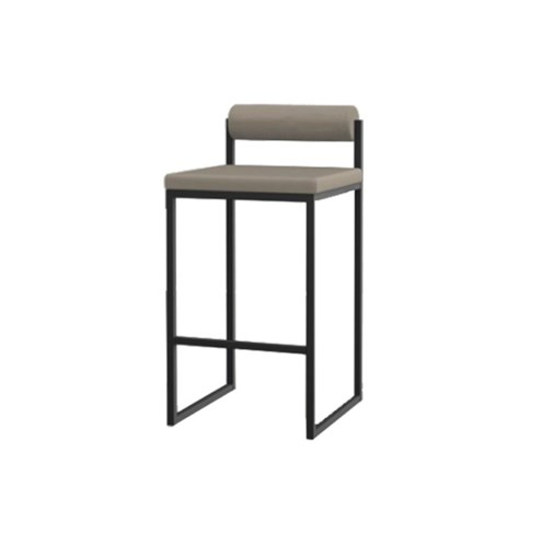 Studio HENK Barstoel Bolster Stool Zwart 65 cm