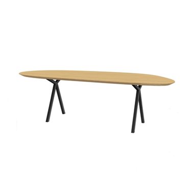 Studio HENK Tafel Slim X-type Blob 220x100x3 cm                                                