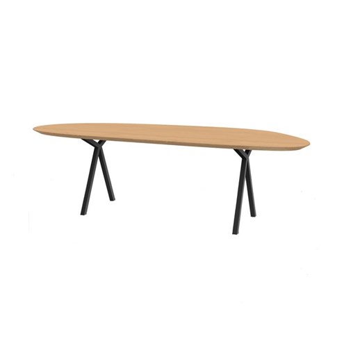 Studio HENK Tafel Slim X-type Blob 240x100x3 cm                                                