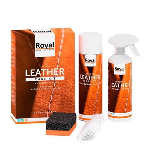 Royal Leather Care Kit - Brushed Leather