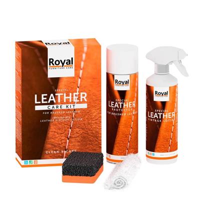 Royal Leather Care Kit - Brushed Leather