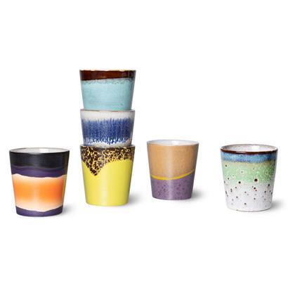 HKliving 70's Koffiemok Cosmos