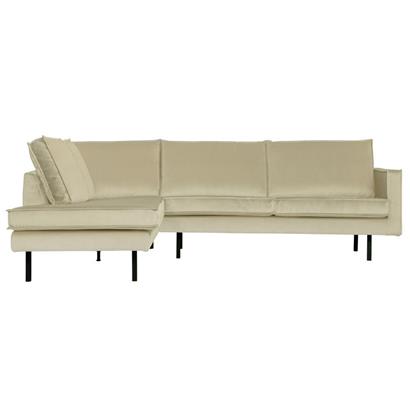 BePureHome Rodeo Hoekbank VSL Velvet