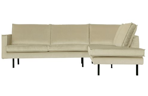 BePureHome Rodeo Hoekbank VSR Velvet