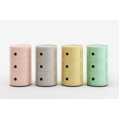 Kartell Kastje Componibili Bio 3 Deurs