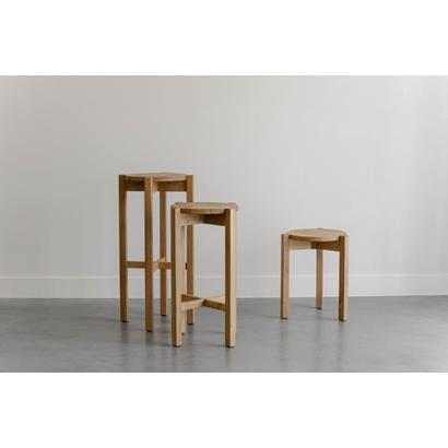 Studio HENK Kruk Base Stool 77 cm