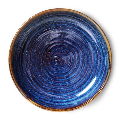 HKliving Home Chef Diep Bord L Rustic Blue