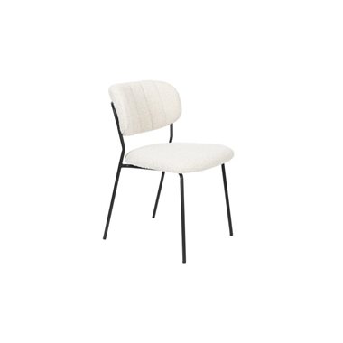 Stoel Jaline Bouclé Set van 2