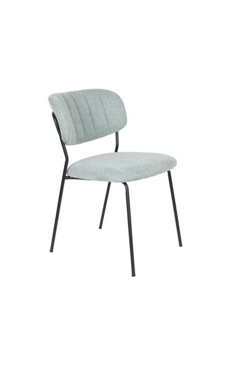 Eetkamerstoel Jaline Zwart Set van 2