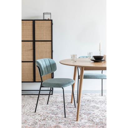 Eetkamerstoel Jaline Zwart Set van 2
