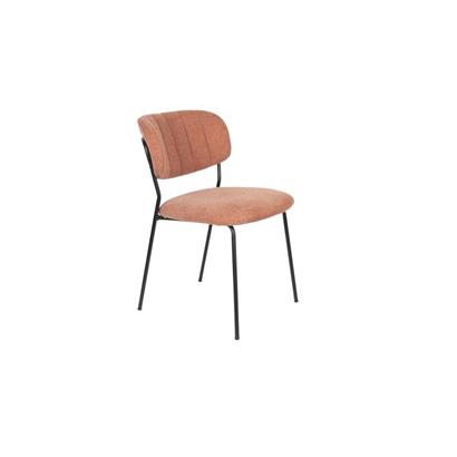 Eetkamerstoel Jaline Zwart Set van 2