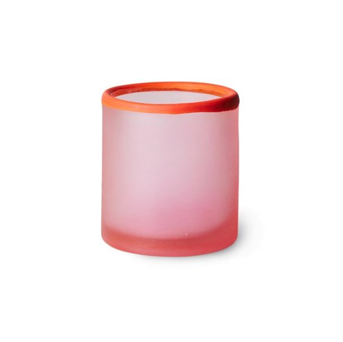 HKliving Waxinehouder Glass Cherry