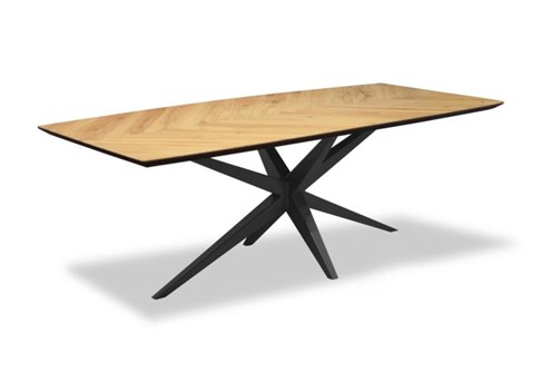 Eettafel Kaz Bootmodel Visgraat 160 x 100 cm                                                