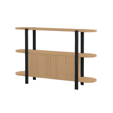 Studio HENK Oblique Cabinet 3L-155-1E Zwart