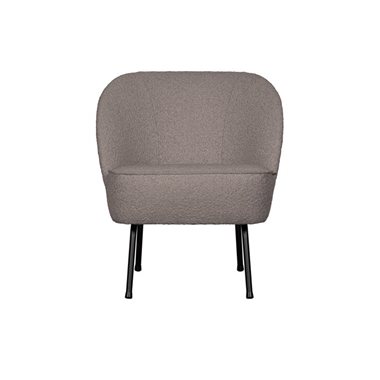 BePureHome Fauteuil Vogue Bouclé