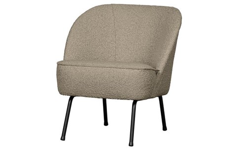 BePureHome Fauteuil Vogue Bouclé