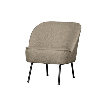 BePureHome Fauteuil Vogue Bouclé