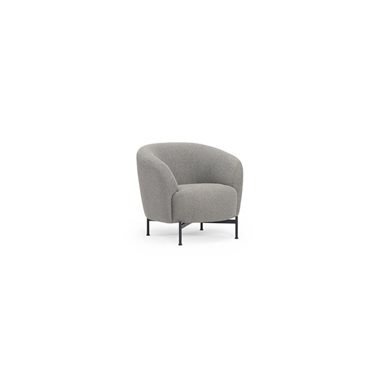 Fauteuil Grando Metal X Zwart