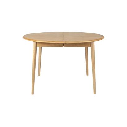 Zuiver ronde uitschuiftafel Twist