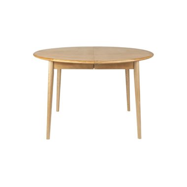 Zuiver ronde uitschuiftafel Twist