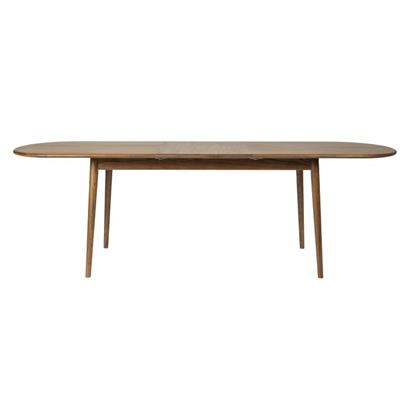 Zuiver ovale uitschuiftafel Twist