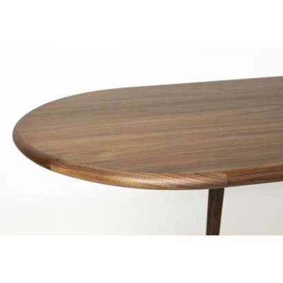Zuiver ovale uitschuiftafel Twist