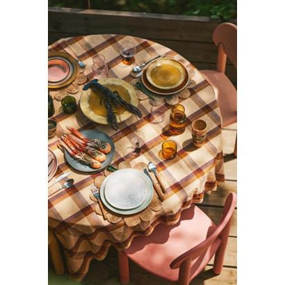 HKliving 70's Dinerbord Palms