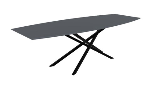 Eettafel Kaz Bootmodel HPL 220 x 100 cm                                                
