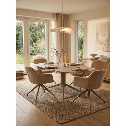 Eettafel Kaz Kiezel HPL 220 x 110 cm                                                