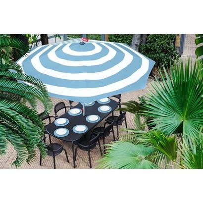 Fatboy Parasol Stripesol met voet zwart