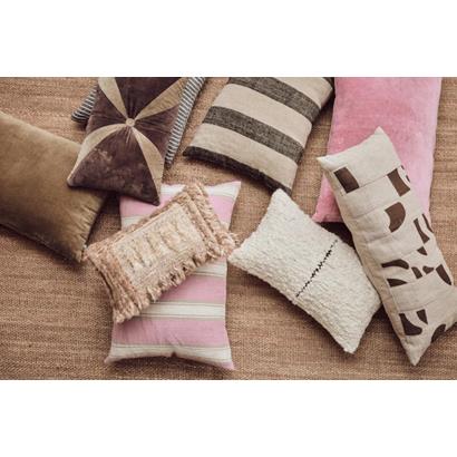 HKliving Sierkussen Striped Blush