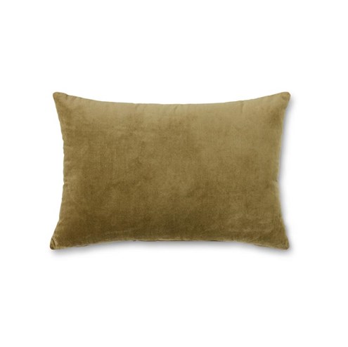 HKliving Sierkussen Velvet Army Green