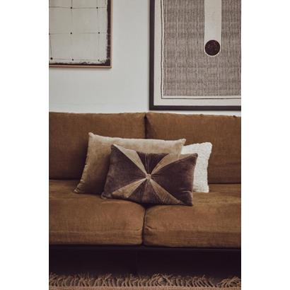 HKliving Sierkussen Velvet Army Green