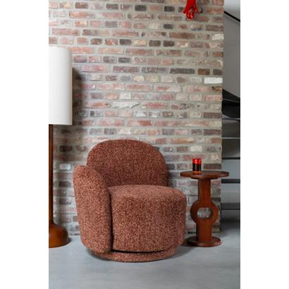 DutchBone Draaifauteuil Rose