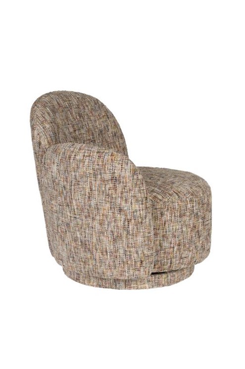 DutchBone Draaifauteuil Rose