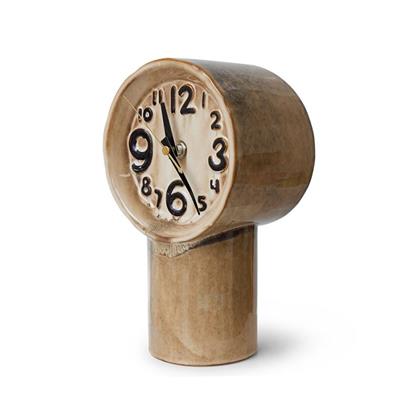 HKiving Klok Retro keramiek Cream