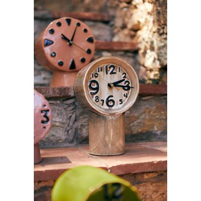 HKiving Klok Retro keramiek Cream
