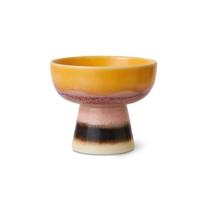 HKliving 70's Tapas Schaal op voet Sunshade S