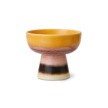 HKliving 70's Tapas Schaal op voet Sunshade S