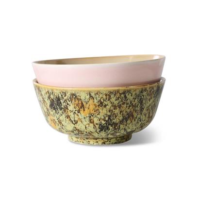HKliving 70's Ramen Bowls Ascend Set van 2