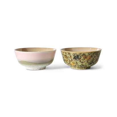 HKliving 70's Ramen Bowls Ascend Set van 2