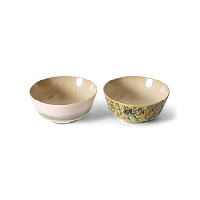HKliving 70's Ramen Bowls Ascend Set van 2