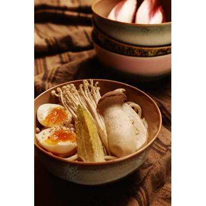 HKliving 70's Ramen Bowls Verge Set van 2