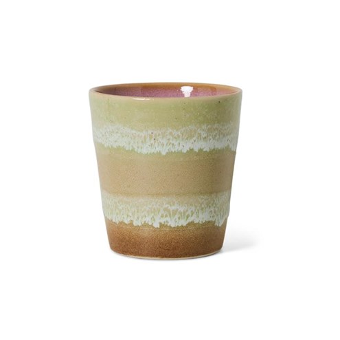 HKliving 70's Koffiemok Umber