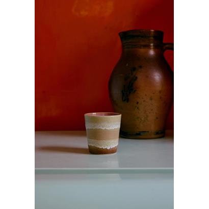 HKliving 70's Koffiemok Umber