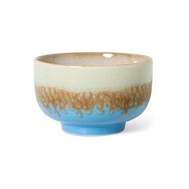 HKliving 70's Noodle Schaal Azure