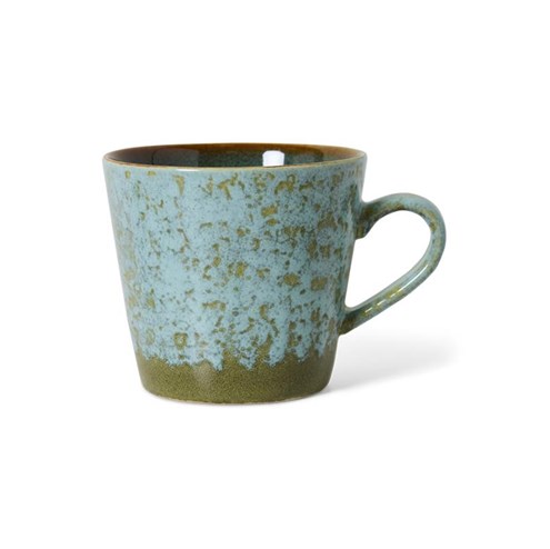 HKliving 70's Cappuccino Mok Verdigris