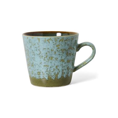 HKliving 70's Cappuccino Mok Verdigris