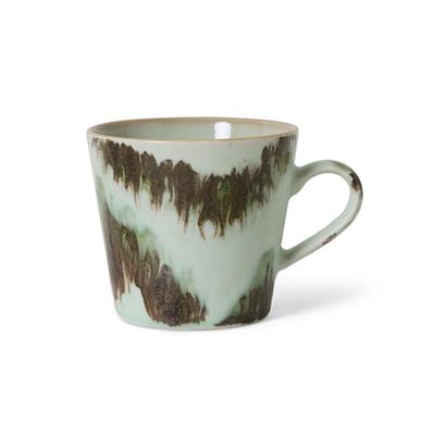 HKliving 70's Cappuccino Mok Tide